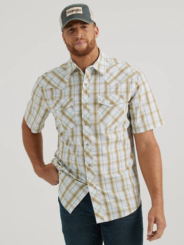 Wrangler® Men's 20X® Pearl Snap Short Sleeve Shirt