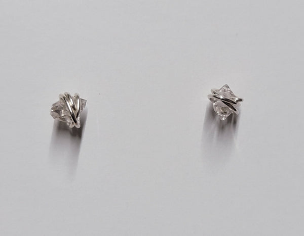 Barberry + Lace Herkimer Diamond Earrings