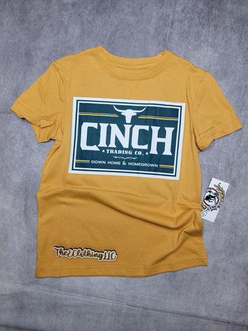 Cinch Boys T-Shirt - Gold