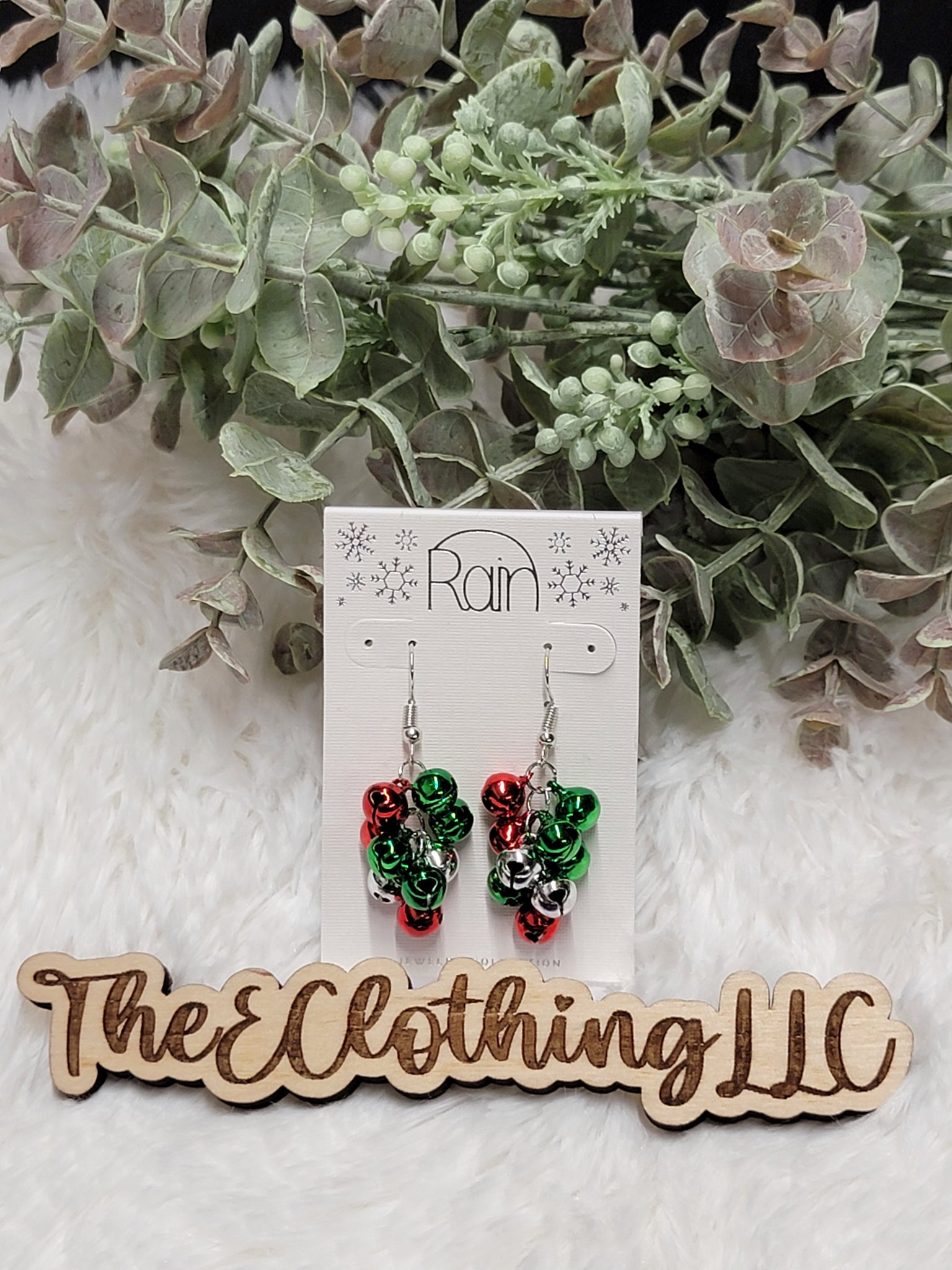 Rain - Multi Jingle Bells Bunch Earring