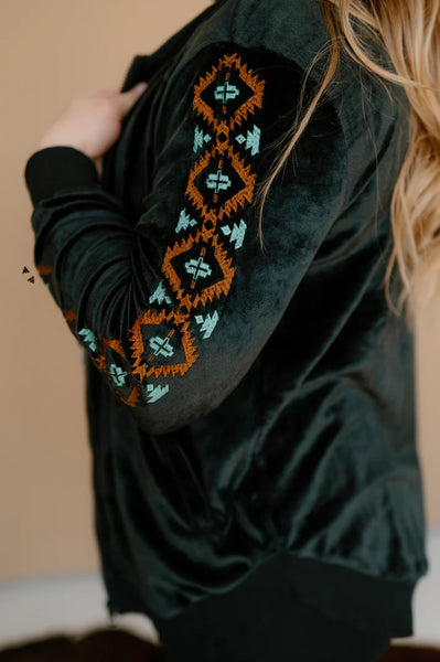 Embroidered Hoodie