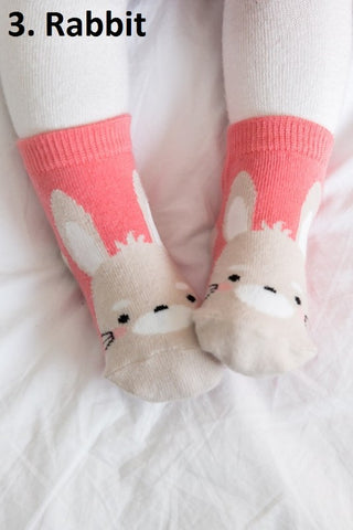 Animal Printed Ankle Socks