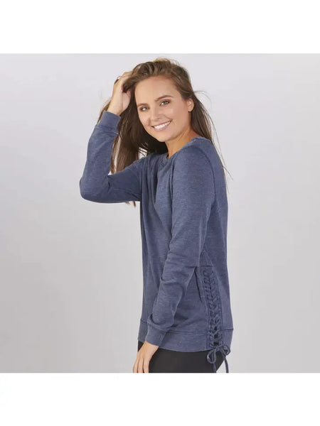 Rally Lace-Up Pullover