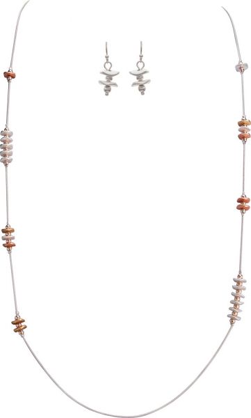 Rain - Rondell Stations Necklace Set