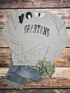 Old School Spartan Sweatshirt