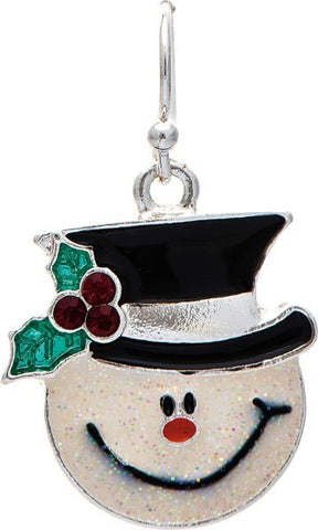 Snowman Earrings