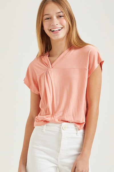 Girls Twisted Knot Top