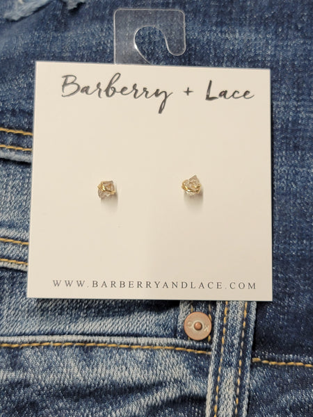 Barberry + Lace Herkimer Diamond Earrings